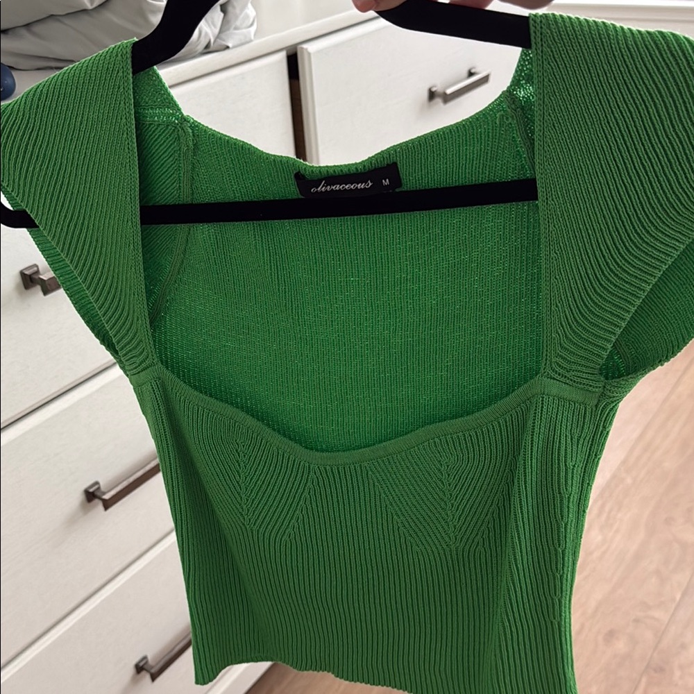 Green Women's Top